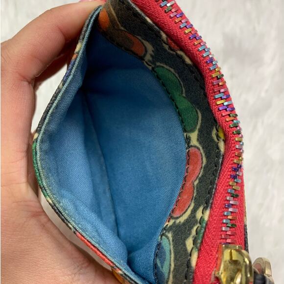 y2k DOONEY & BOURKE Rainbow Coin Purse - Picture 3 of 7